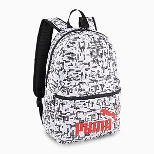 Mochila Puma Phase Aop Backpack Black White