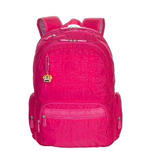 Mochila Paul Frank Classics Dark Pink Feminina