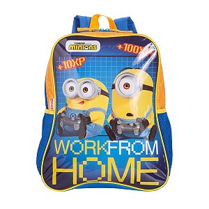 Mochila Minions Grande Minions Gamer Colorido