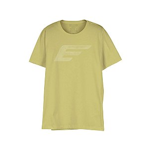 Camiseta Ellus Maxi Easa Classic Masculina Amarela Logo
