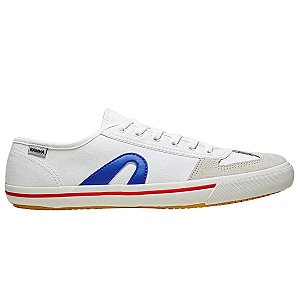 Tênis Rainha Vl 2500 Masculino Branco Azul Vermelho