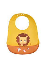 Babador de Silicone Kouii Leão Leo