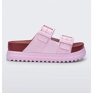 Sandália Melissa Cozy M-Lover Platform Rosa Vermelha