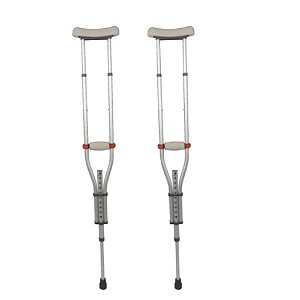 Par de Muleta Axilar Dellamed Regulavel