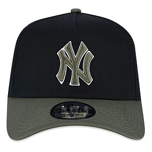 Boné New Era 940 New York Yankees Dual Color Preto