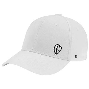 Boné Corinthians Bordado Frente CP Masculino Branco Supercap