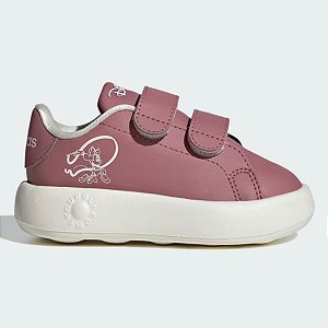 Tênis Infantil Adidas Advantage Rosa Tira Meninas IF1749