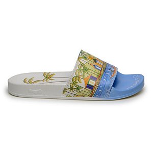 Chinelo Slide Farm Praiana Ribeirinha