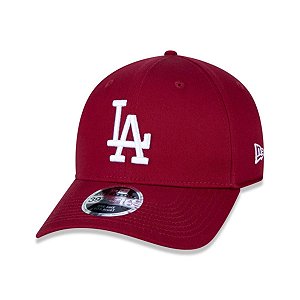 Boné New Era Los Angeles Dodgers 3930 White On Cardinal