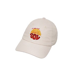 Boné Farm Tropical Siga o Sol Branco