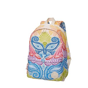 Mochila Farm Xodó Ziriguidum Arco Iris Tropical