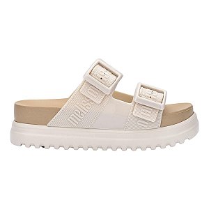 Sandália Melissa Cozy M-Lover Platform Bege