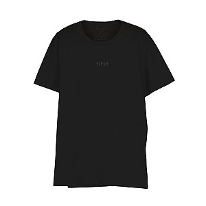 Camiseta Ellus Fine Gothic Foil Classic Preto