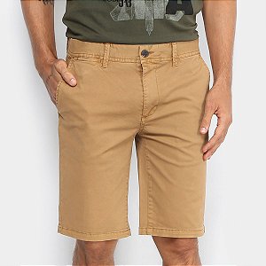 Bermuda Sarja JAB Chino Tinturada Masculina