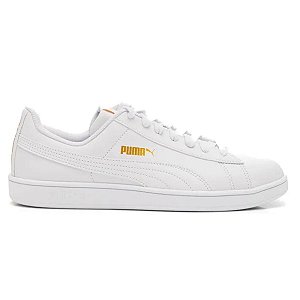 Tênis Puma Up Masculino Branco Dourado