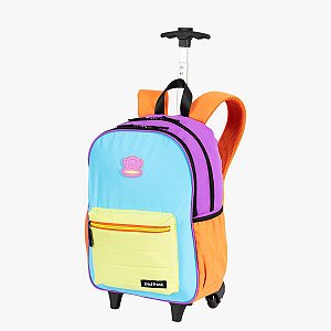 Mochila Carrinho Paul Frank Authentic Fun