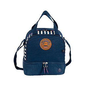 Lancheira Paul Frank World Navy Azul Sestini
