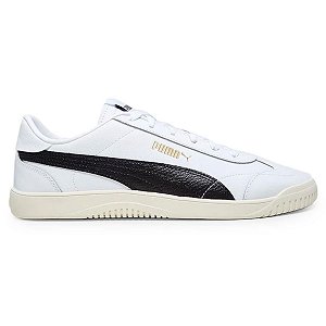 Tênis Puma Club 5V5  Masculino Branco Preto