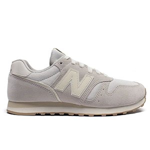 Tênis New Balance 373 V2 Feminino Branco Cinza Claro