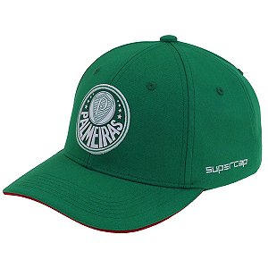 Boné Palmeiras Verde Branco Supercap