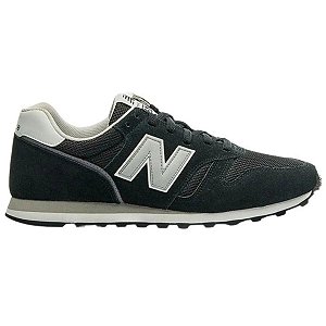 Tênis New Balance 373 V2 Masculino Preto Prata