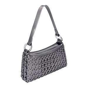 Bolsa Melissa Hoop Bag Prateada