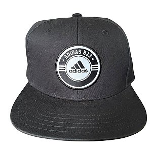 Boné Adidas Combat BBJ Aba Reta Masculino Preto