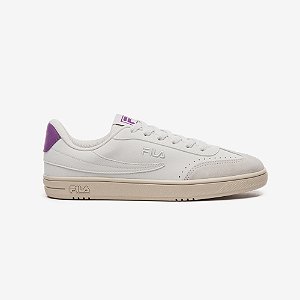 Tênis Fila Court 80 Feminino Branco Cinza