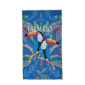 Toalha Farm Tchibum Tapete de Tucano