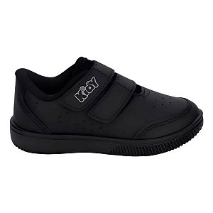 Tênis Infantil Kidy Usefull Meninos Preto