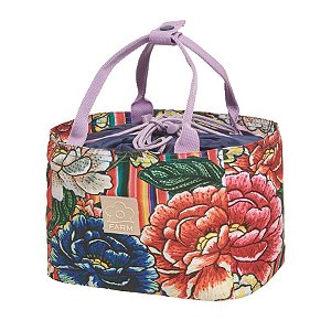 NECESSARIE FARM ZIRIGUIDUM DOCE MAXI CHITA ESTAMPADA