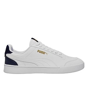 Tênis Puma Shuffle Masculino Branco Azul