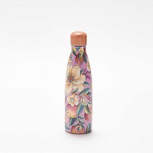 Garrafa Farm 500ML Glub Romance em Flor Roxa