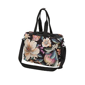 Bolsa Farm Totebag Carioca Romance Em Flor Marrom