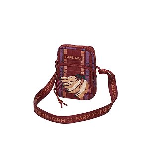 Bolsa Farm da Gema Sofia Xadrez