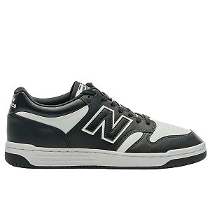 Tênis New Balance 480 Low Masculino Preto Branco