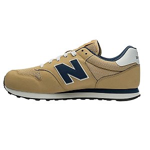 Tênis New Balance 500 V2 Masculino Bege Marinho