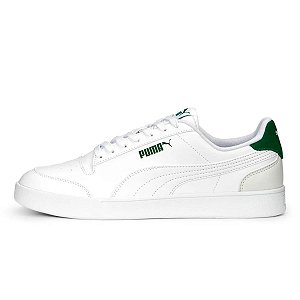 Tênis Puma Shuffle Masculino Branco Verde