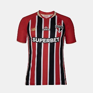 Camisa New Balance Torcedor Away Spfc 2025 Masculina