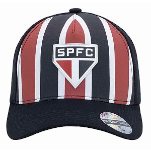Boné São Paulo Tricolor Silk Patch Frontal Supercap