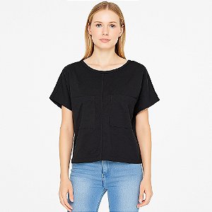 Blusa Colcci Básica Feminina Preta