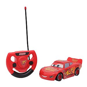 Carrinho Relâmpago Mcqueen Disney Carros de Controle Remoto