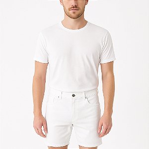Bermuda Colcci Jeans Noah Masculina Branco