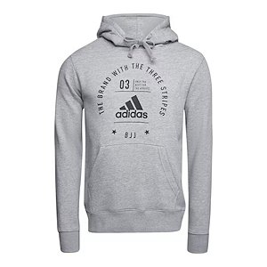 Blusa Adidas Combat Badge Of Sport CS Masculina Cinza