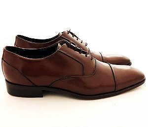 SAPATO SOCIAL DI POLLINI MARROM COURO MASCULINO - Dom Store Multimarcas  Vestuário Calçados Acessórios