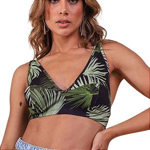 Top Colcci estampado Verde