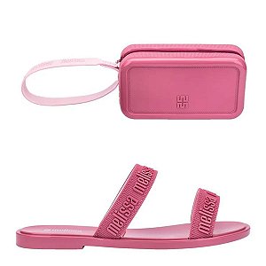 Kit Sandália Melissa + Bolsa Duo M Lover Rosa