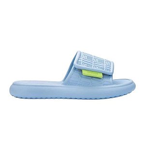 Slide Melissa Free Fuzzy Slide Feminino Azul Claro