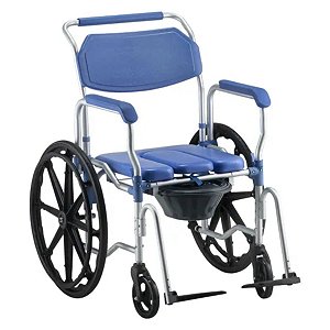 Cadeira de Higienização D65 Dellamed Rodas Grandes