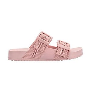 Sandália Mini Melissa Cozy Slide M Lover Infantil Rosa